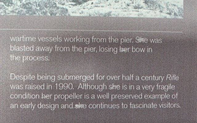 Морской музей Шотландии перестанет писать о кораблях в женском роде