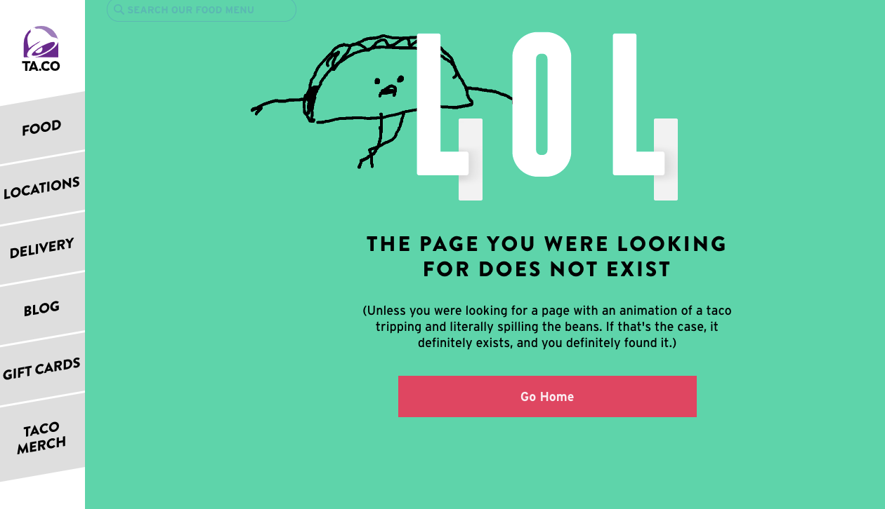 Наша встреча была ошибкой: 7 оригинальных страниц 404 на английском
